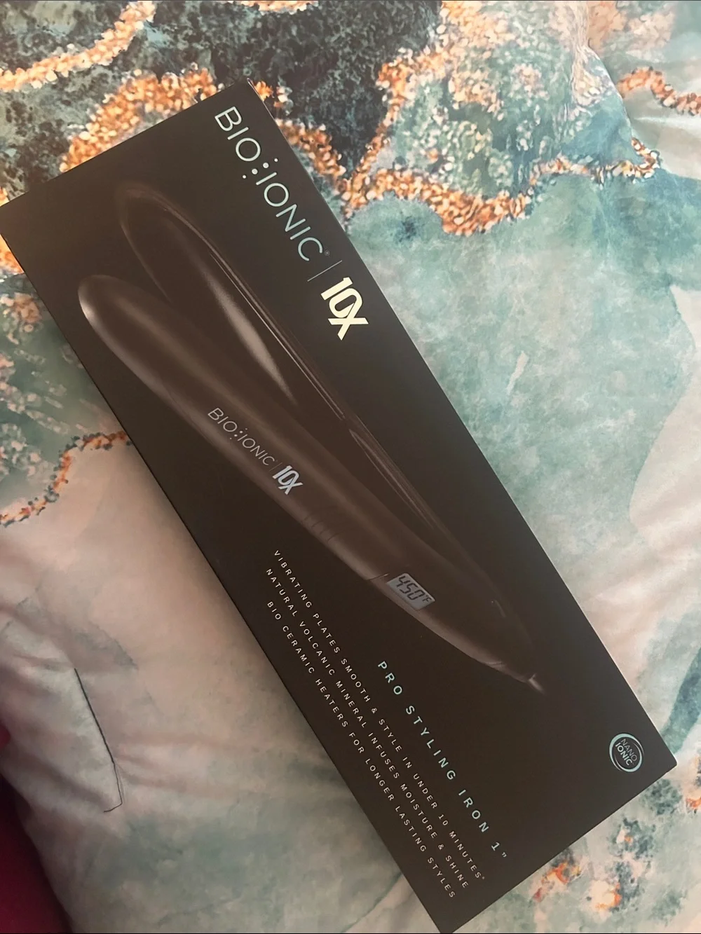 Bio Ionic 10X Black Professional Hair Styling Iron